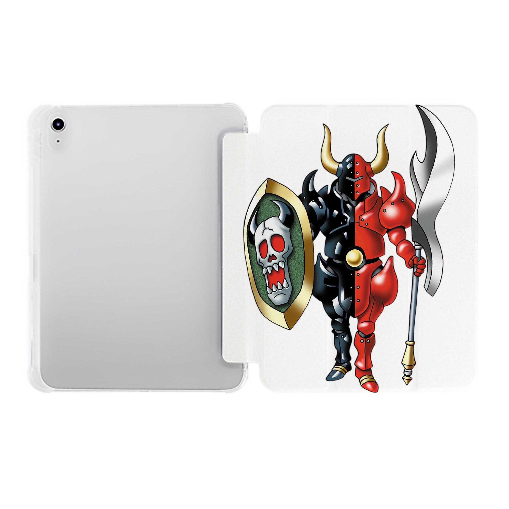 （画像用） ドラゴンクエスト Doragon Kuesuto Dragon Quest IPad ケース ペン収納付き 三つ折りスタンド PUレザー×シリコン 対応機種9.5/10.5/10.9インチ